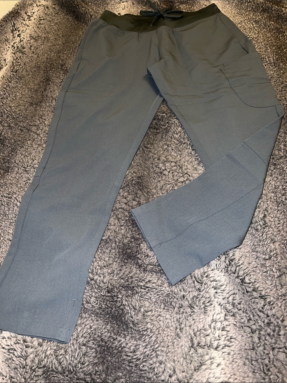 Women's Olive Drawstring Utility Joggers